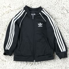 Reborn Clothes, Jacket Adidas, Adidas Track Jacket, Adidas Track, Adidas Outfit, Logo Black, Track Jacket, Track Jackets, School Outfits