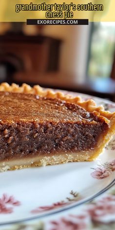 a piece of pie sitting on top of a plate