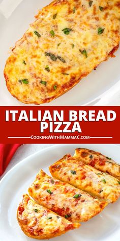 this is an image of italian bread pizza