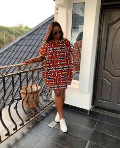 Ankara Styles For Short Ladies, Ankara Short Free Gown Styles, Wedding Guest Ankara Styles, Ankara Short Gown Styles With Sneakers, Ankara Shift Dress Styles, Simple Ankara Short Gown Styles, Short Flare Gown, Ankara Short Flare Gowns, Simple Ankara Gown Styles