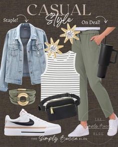 Simply Becca Blog, Zoo Outfit Summer, Outfits Leggins, Look Boho Chic, Crz Yoga, Casual Chic Outfit, Casual Work Outfits