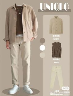 Uniqlo Outfit Idea | Gaya pakaian pria, Busana pria, Model baju pria Korean Mens Winter Outfits, Mens Clothing Styles Work, Postminimalism Fashion Men, Modern Style Clothing, Mens Fancy Casual Outfit, Spring Smart Casual Outfits Men, Mens Clothing Styles School, Asian Men Style Outfits, Uniqlo Mens Outfit