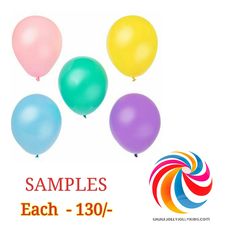 balloons with the words samples each - 130 /