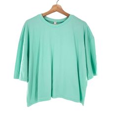 Bp. Nordstrom Oversized Boxy Tee In Teal 100% Organic Cotton Flowy T Shirts, Baggy Tee, Boxy Tee, Birthday List, Monster High, Gift Bag, Hollister, Color Blue, Organic Cotton