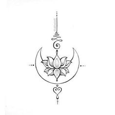 a lotus tattoo design on the back of a woman's arm and shoulder,