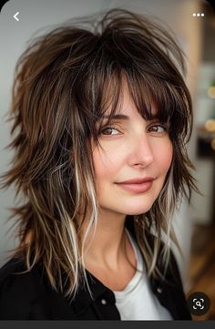 Shag With Fringe Bangs, Shag With Fringe, Bangs Cut, Edgy Short Haircuts, Short Haircuts With Bangs, Layered Haircuts For Medium Hair, Shaggy Haircuts, Best Haircuts