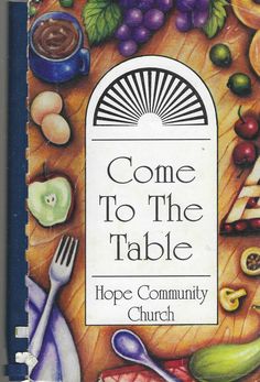 THIS VINTAGE COMMUNITY SPIRAL BOUND COOKBOOK IS TITLED- "Come To the Table" Compiled by Hope Community Church, Winston-Salem North Carolina. Printed in 1998. The contributors of the recipes, local people, are named. 128 pages of recipes plus index & household hints. In very good condition. Interior very clean. Free shipping.  CHECK OUT OUR THOUSANDS OF OTHER COOKBOOKS AND COLLECTIBLES Hopes Table Cookbook, Come To The Table, Winston Salem North Carolina, Winston Salem, Household Hacks, The Table, North Carolina, A Table, Display Homes