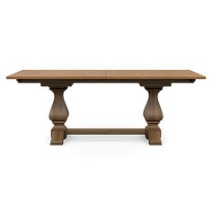 an image of a wooden table on a white background with clipping path to the top