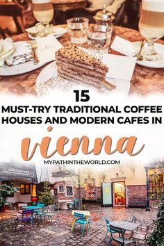 Vienna Food Guide: best cafes in Vienna Austria, including traditional coffee houses and cute cafes Shopping In Vienna, Austria Food, Vienna Trip, Travel Vienna