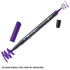 the purple liquid eyeliner is in front of a white background