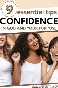 Confidence in God How To Be Strong And Confident Woman, Tips To Build Confidence, Confident Christian Woman Quotes, The Confident Woman Devotional, She Confidently Trusts The Lord, How To Have Confidence, Be Confident In Yourself