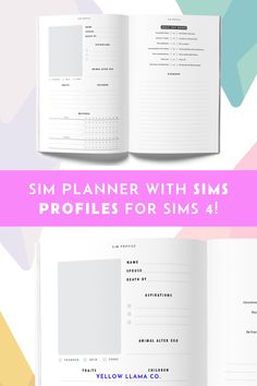 Are you a Sims 4 enthusiast who often finds themselves overwhelmed by the endless possibilities? Say goodbye to aimless gameplay and discover the Sim Planner Daily! This planner provides a clear path for your Sims, helping them live purposeful lives. Track their goals, achievements, and even plan their future. With useful cheats, Sim profiles, monthly and daily layouts, and dedicated note pages, you'll never lose track of your Sims' adventures again. Sims 4 Planner, Sims 4 Cc Functional Journal, Sims 4 Build Prompts, Sims 4 Calendar, Sims Planner, Joy Of Life Challenge Sims 4, Daily Monthly Planner