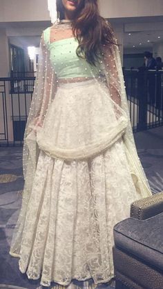 Lehnga Dress, Wedding Green, Best Dress, Indian Gowns Dresses, Indian Lehenga, Indian Gowns, Dress Indian Style, Indian Wedding Outfits, Indian Designer Outfits