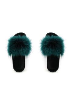 Faux Fur Slides | Ocean – Vegan Fine Body Platform Slippers, Black Faux Fur, Slipper Socks, Black Running Shoes, Womens Uggs