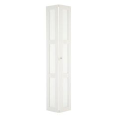 an open white door on a white background