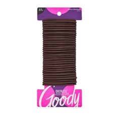 Style your hair in comfort with Goody Ouchless Gentle Elastics. These hair bands are created with SmartStretch core, which allows the elastics to hold their shape and size without stretching out. The hair ties offer greater comfort than traditional ponytail holders and can hold your hair comfortably throughout the day without causing damage to your hair. Available in a variety of colors; including Black & Neon. Brown Hair Tie, Track Essentials, Goody Hair Ties, Target Products, Basic Accessories, Mom Business, Volleyball Bag, Dance Coach, Dog Girl