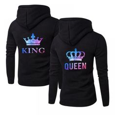 The best online shop for sparkling couples; - Free shipping worldwide; https://www.couplegear.com Couple Goal Outfits Matching, Couple Goal Outfits, Aesthetic King, Sweatshirts Aesthetic, Cute Couple Shirts, Sweatshirt Aesthetic