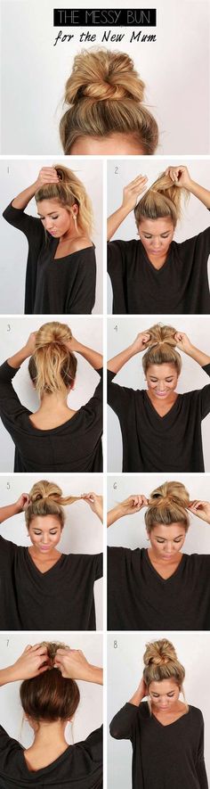 Cool and Easy DIY Hairstyles - Messy Bun - Quick and Easy Ideas for Back to School Styles for Medium, Short and Long Hair - Fun Tips and Best Step by Step Tutorials for Teens, Prom, Weddings, Special Occasions and Work. Up dos, Braids, Top Knots and Buns, Super Summer Looks http://diyprojectsforteens.com/diy-cool-easy-hairstyles: Hairstyles Man, Cool Easy Hairstyles, Sanggul Modern, Updo Ideas, Easy Updo, Easy Updo Hairstyles, Messy Bun Hairstyles, Super Hair, Updo Hairstyles