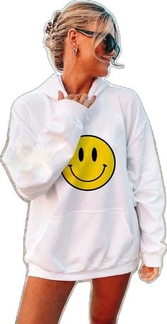 Smiley Face Hoodie, Smiley Face Sweatshirt, Happy Smiley Face, Smiley Face, Be Happy, Southern Prep, Smiley, Best Sellers, Lab Coat