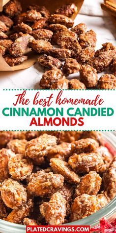 the best homemade cinnamon candied almonds