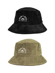 Editor's NotesThis classic bucket hat is made from cozy and soft corduroy. It's detailed with a logo graphic embroidery on the front.- Logo graphic embroidery on the front- Stitched brim- Embroidered eyelets- Unisex wearMeasurements (in.) One size- Brim Length: 2.2 in.- Height: 4.7 in.- Circumference: 23.6 in. Composition & Care- 100% Polyester- Refer to the care labelDesigner- by POLERSTUFF Adjustable Corduroy Bucket Hat, Casual Corduroy Hats For Outdoor, Winter Cotton Bucket Hat, Embroidered Logo Corduroy Hat For Streetwear, Cotton Bucket Hat With Curved Brim For Winter, Corduroy Hat With Embroidered Logo For Streetwear, Casual Corduroy Hat With Embroidered Logo, Winter Cotton Bucket Hat With Curved Brim, Streetwear Corduroy Hat With Embroidered Logo