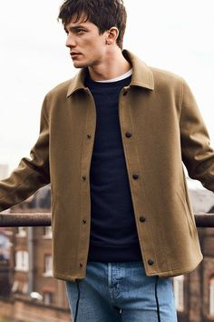 Every Man Should Own, Dark Green Jacket, Fashion Dark, Vintage Man, Styles Ideas, Queer Fashion, Winter Outfits Men