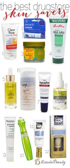 Skin Care Drugstore Skincare, Beauty Products Drugstore, It Goes On, Puffy Eyes, Mint Julep, Clogged Pores