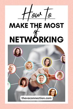 the cover of how to make the most of networking, with images of people on it