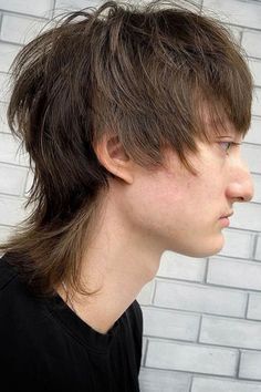 Mens Mullet Haircut, Soft Mullet Straight Hair, Men's Mullet, A Mullet Haircut, Haircuts For Teen Boys, Long Voluminous Hair, Soft Mullet, Men Mullet, Mens Mullet