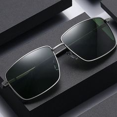 "Upgrade your look with our trendy sunglasses. Designed for comfort and 100% UV protection, they keep your eyes safe while adding style to your outfit. Perfect for any occasion!" Beauty Equipment, Visible Light, Bag Icon, Rectangle Sunglasses, Black Sunglasses, Metal Style, Colored Sunglasses, Sunglasses Vintage, Sunglass Frames