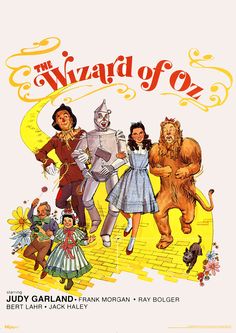 The Wizard of Oz (Yellow Brick Road) MightyPrint™ Wall Art MP17240610 Jack Haley, Wizard Of Oz Movie, Groups Poster, The Wonderful Wizard Of Oz, Brick Road, Yellow Brick Road, Original Movie Posters, Cinema Posters, The Wizard Of Oz