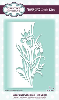 the crafter's workshop paper cuts collection - iris edger dies, 1 / pkg