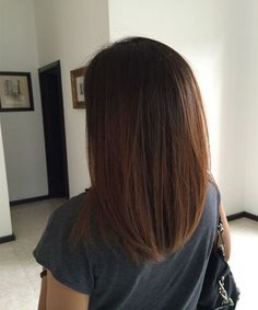 Naturally Bone-Straight Hairstyles. Rambut Brunette, Super Hair, Long Brown Hair, Hair Images, Long Straight Hair, Long Bob, Long Hair Cuts