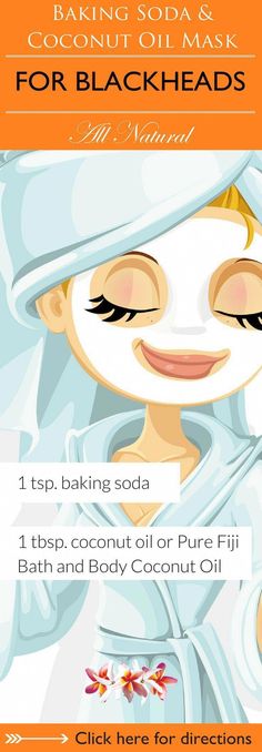 Look Younger By Using Coconut Oil by Amiee Anastasia | This newsletter was created with Smore, an online tool for creating beautiful newsletters for educators, businesses and more Baking Soda Facial, Baking Soda Coconut Oil, Coconut Oil Mask, Blackhead Mask