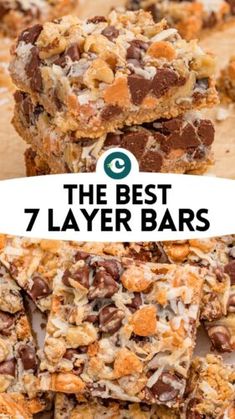 the best 7 layer bars with text overlay