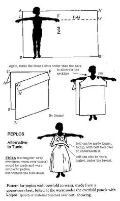 the instructions for how to make an origami doll