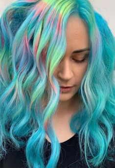 Vivid Hair Color Ideas, 30 Hair Color, Edgy Hair Color, Vivid Hair