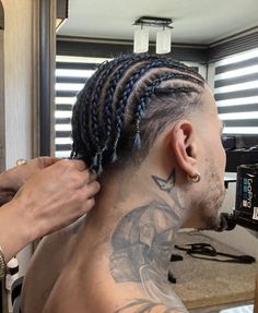 Short Straight Hairstyles Masc, Straight Hair Braids, Cornrow Braids Men, Mexican Hairstyles, Braid Styles For Men, Cornrow Hairstyles For Men, Men Haircut Curly Hair, Cornrows Styles, Mens Hairstyles Thick Hair