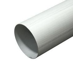 an aluminum pipe on a white background