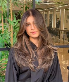 Rambut Brunette, Haircuts Straight Hair, Haircuts For Long Hair