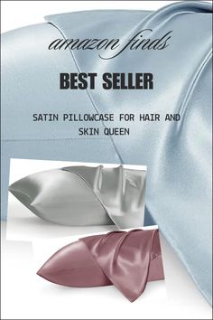 satin pillowcase for hair and skin queen size bedding set with matching silk pillows