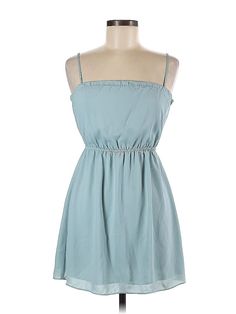 Sunday Best Casual Dress Size: X-Small Teal Dresses - used. 100% POLYESTER, Mini, Square, Solid, Short, Sleeveless | Sunday Best Casual Dress: Teal Solid Dresses - Size X-Small Teal Dresses, Teal Dress, Solid Dress, Casual Dresses For Women, Casual Dress, Casual Dresses, Women Handbags, Womens Dresses, Square