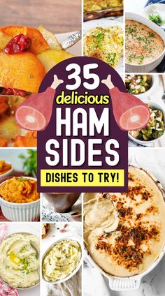 35 delicious ham sides dishes to try for dinner or desserts with the help of your family