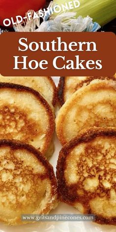 Hoecake Recipe, Appalachian Recipes, Fried Cornbread, Best Cornbread Recipe, Cornbread Cake, Cornmeal Pancakes, Corn Cake, Southern Cooking Recipes, Southern Recipes Soul Food