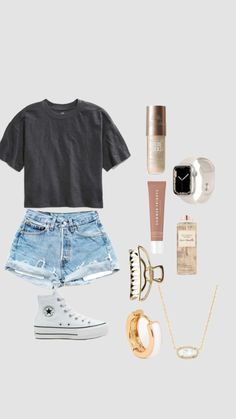 Summer outfit☀️ Summer Outfits For Teens, Outfit Inspo Summer, Lazy Day Outfits