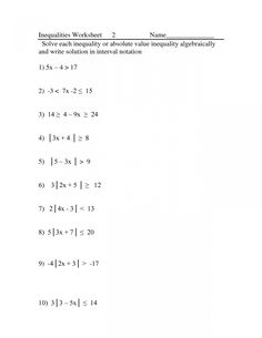 the worksheet for adding negative numbers