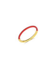 Rounded half enamel band, 2mm. Ring is available in sterling silver with yellow gold vermeil or sterling silver. Our vermeil pieces features 3 microns of 18K yellow gold making it very durable and long lasting; while our sterling silver is finished with white rhodium. All special orders are made to order, production time will take 4-8 weeks. Yellow Gold Stackable Enamel Rings, Stackable Yellow Gold Enamel Jewelry, Yellow Gold Enamel Stackable Rings, Yellow Gold Enamel Rings With Polished Finish, Yellow Gold Polished Enamel Ring, Yellow Gold Round Enamel Ring With Polished Finish, Polished Yellow Gold Enamel Ring, Stackable Yellow Gold Enamel Ring, Gold Enamel Stackable Ring