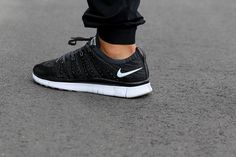 Nike Free Flyknit NSW “Black/White” Retro Jordans, Black And White Nike, Black And White Nikes, Free Runs, Shoes Nike Air, Team Red, Women Nike