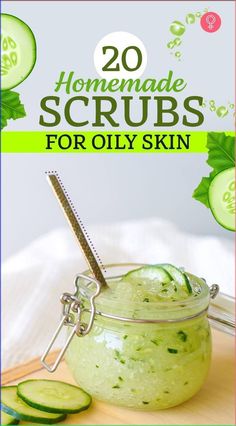 20 Homemade Scrubs For Oily Skin: It is time to flaunt some healthy-looking skin that is flawless enough to let you steal the show. So, give your skin the required love through the options provided below. Scroll down to find your favorites and make your personalized scrub in your kitchen. Read on for more info! #oilyskin #skincare #skincaretips Oily Skin Remedy Homemade, Homemade Face Scrub For Oily Skin, Facial For Oily Skin At Home, Diy Exfoliating Face Scrub For Oily Skin, Best Scrub For Oily Skin, Diy Face Scrub For Oily Skin, Best Face Scrub For Oily Skin, Homemade Face Mask For Oily Skin, Diy Face Scrub Recipes