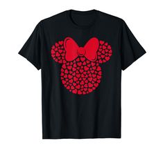 PRICES MAY VARY. Official Disney Merchandise Disney Valentine's Day Shirts for Women, Men, Boys, and Girls Lightweight, Classic fit, Double-needle sleeve and bottom hem Minnie Mouse Icon, Disney Couple Shirts, Mouse Icon, Disney Valentines, Minnie Shirt, Minnie Mouse Pink, Disney T, Valentine T Shirts, Disney Tshirts